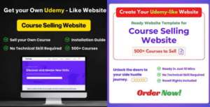 Complete LMS Udemy Website clone+627 courses